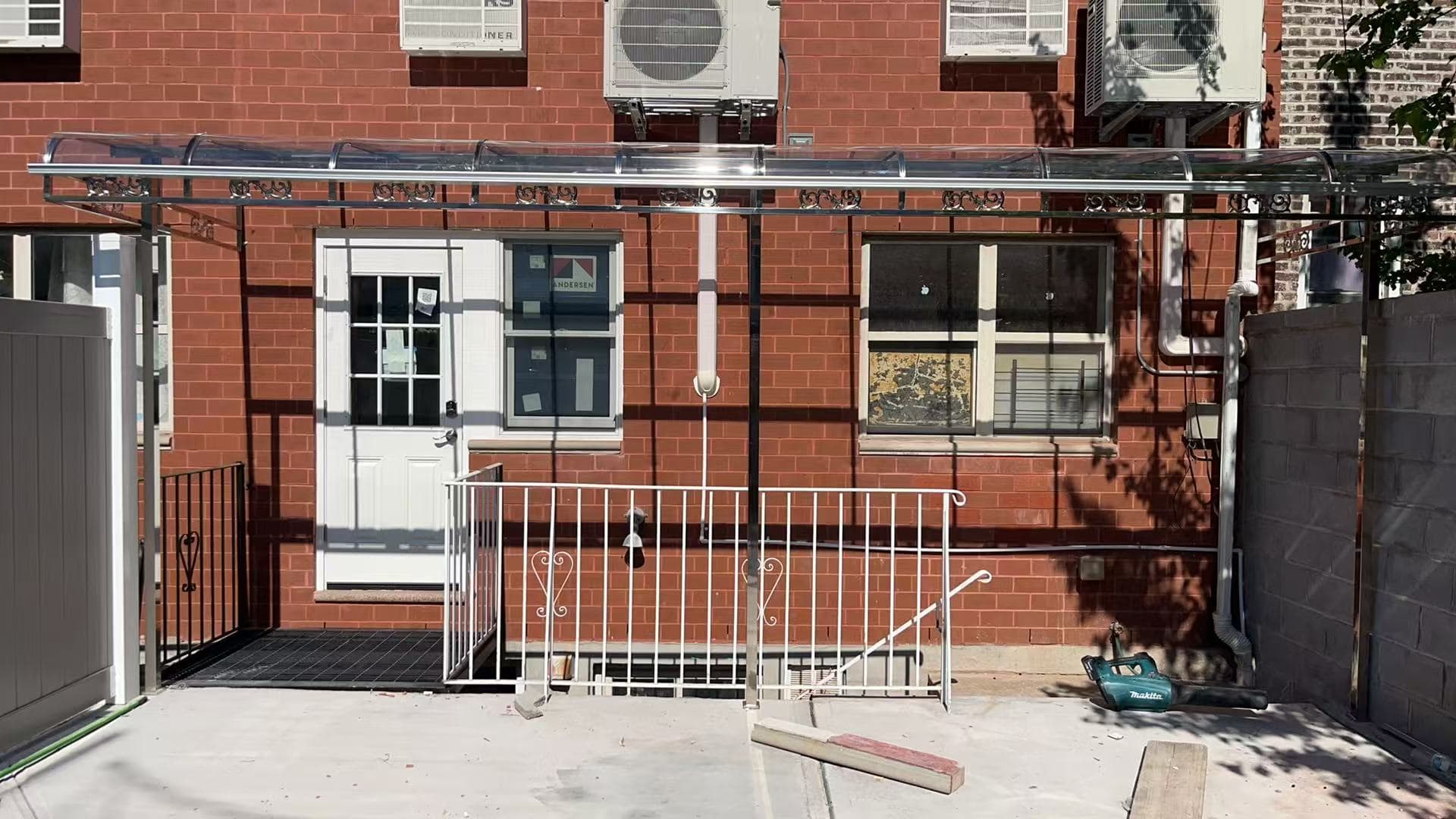 a5d99f16d97c590bed221157fb4ff025 — #P-0268 — AWNING — Custom Iron Works by JYC Steel NYC