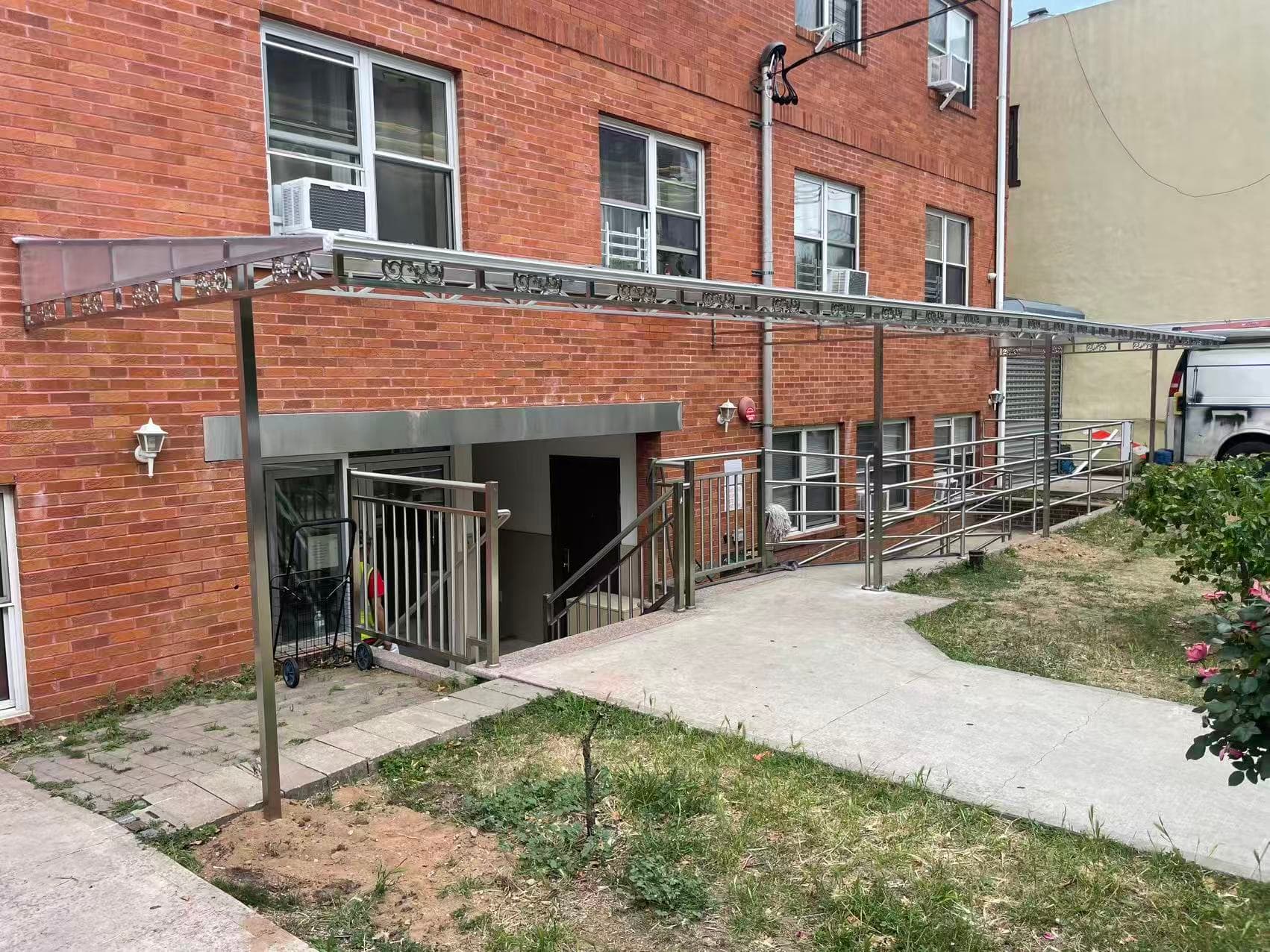 83e1cc30659f72991f7d909846dd5026 — #P-0302 — AWNING — Custom Iron Works by JYC Steel NYC