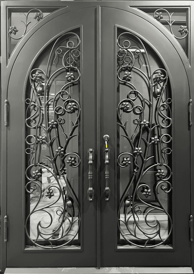 中高款3 — #P-0331 — CHINA DOOR — Custom Iron Works by JYC Steel NYC