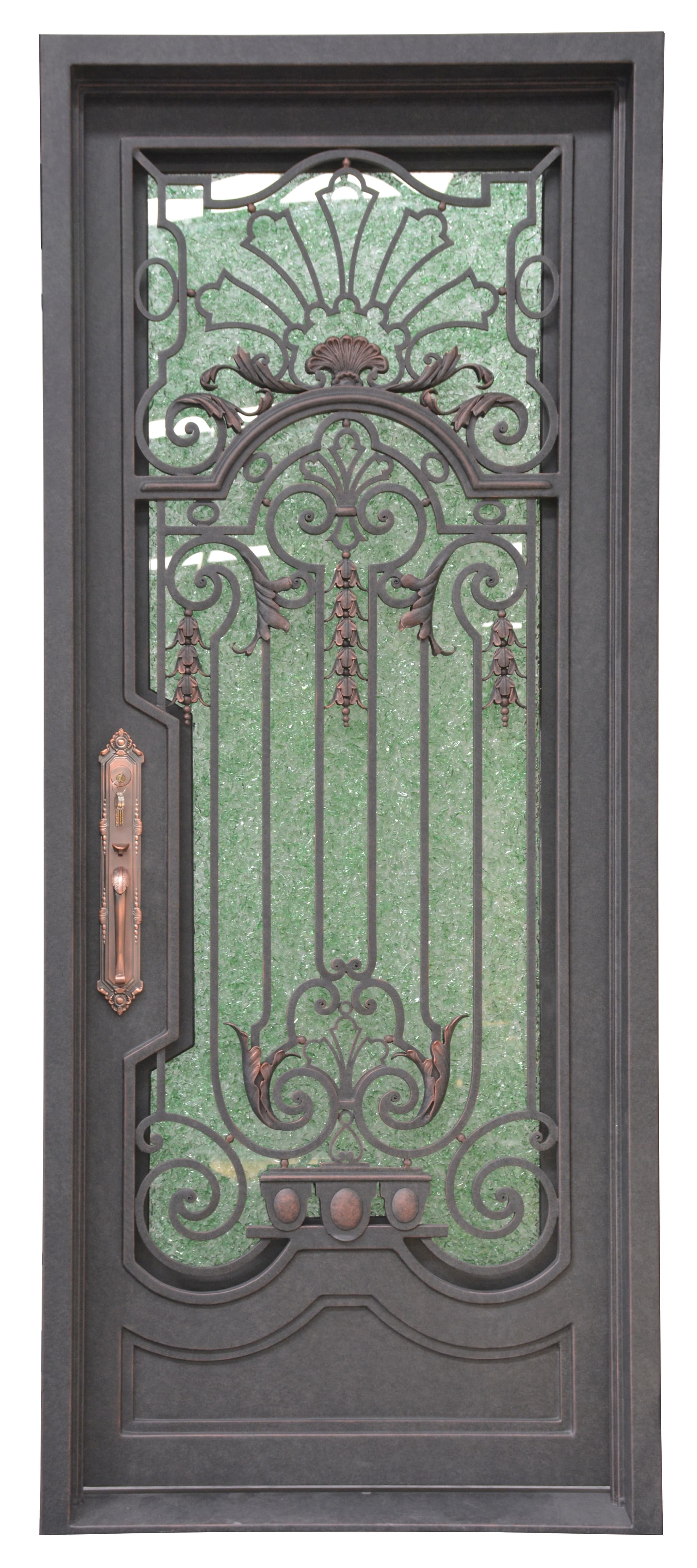 高订款10 — #P-0340 — CHINA DOOR — Custom Iron Works by JYC Steel NYC