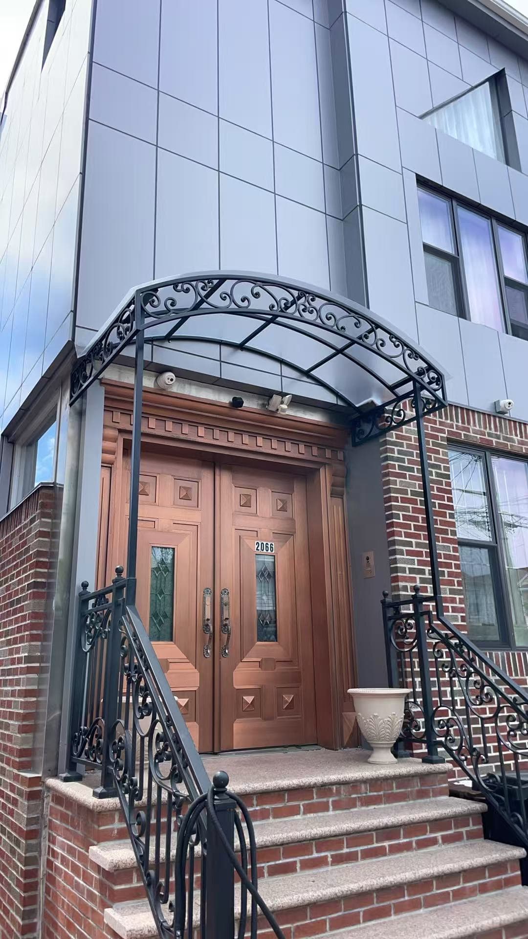 0a0ec56a63c4414184cde053a75c1438 — #P-0353 — AWNING — Custom Iron Works by JYC Steel NYC