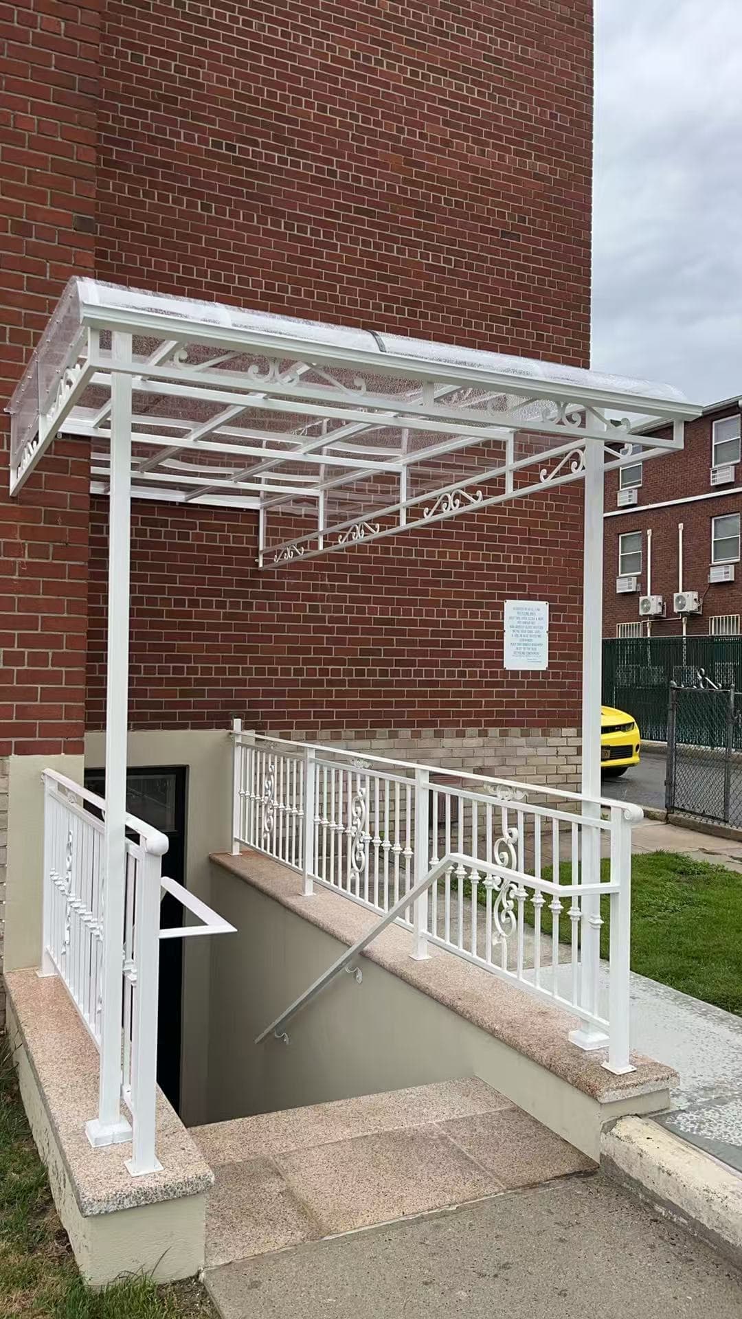1340d4e7a69741f31f85b2bd425f5e2c — #P-0356 — AWNING — Custom Iron Works by JYC Steel NYC