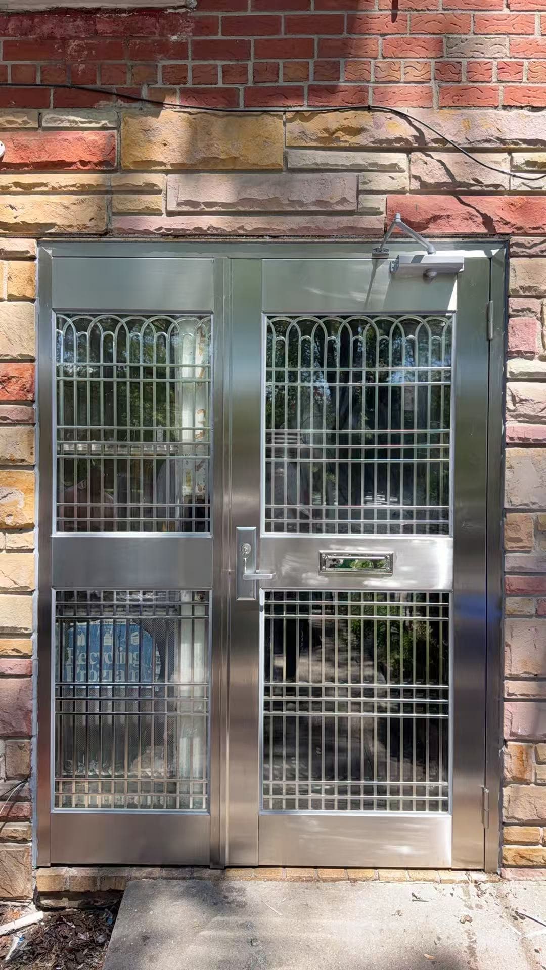 827d0643071ca08341e6798b3e457f25 — #P-0386 — DOOR — Custom Iron Works by JYC Steel NYC