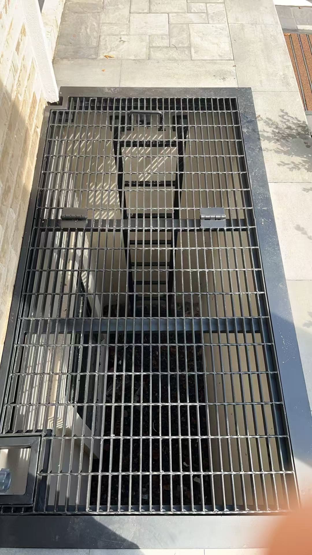 02acdcadaea64cef2b775663e1e1a476 — #P-0387 — WINDOW WELL COVER — Custom Iron Works by JYC Steel NYC