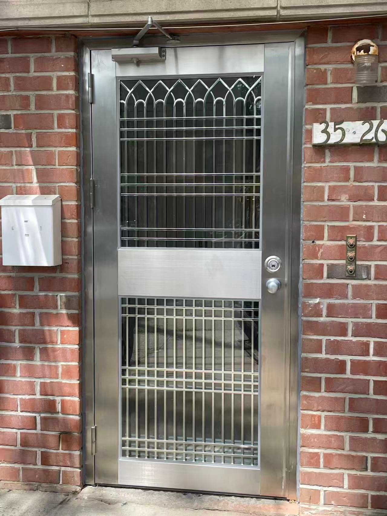 d0c3b938de3902c1eb1d0769f428678a — #P-0509 — DOOR — Custom Iron Works by JYC Steel NYC