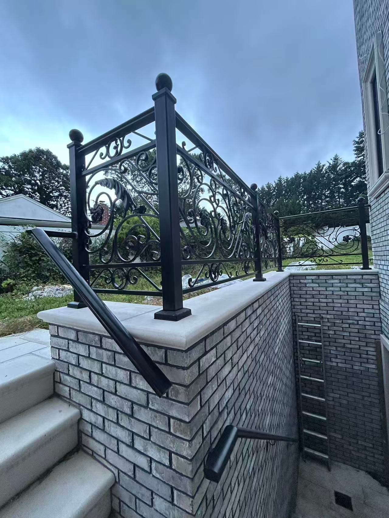 8544d8baf2d9c3d4b8bb2ca830e513c4 — #P-0519 — RAIL — Custom Iron Works by JYC Steel NYC