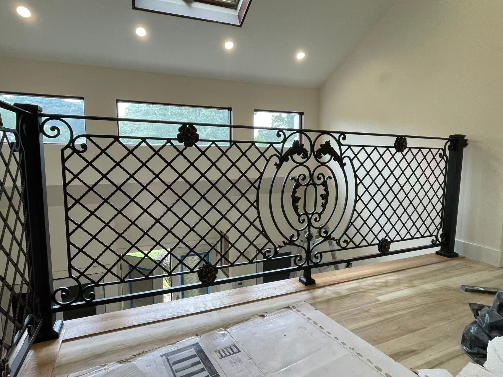 745891231c37d478ddf65579d6e7c221 — #P-0592 — RAIL — Custom Iron Works by JYC Steel NYC