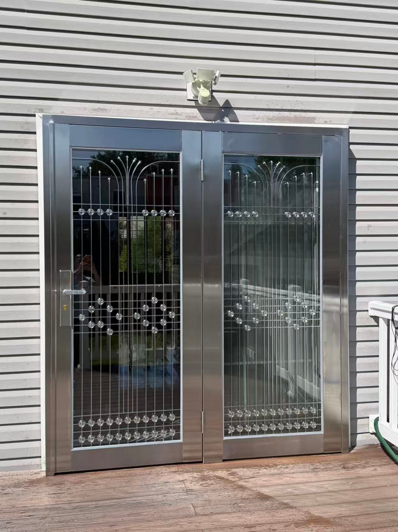 6b13cfbfd66550322b84c85ef4af1631 — #P-0596 — DOOR — Custom Iron Works by JYC Steel NYC