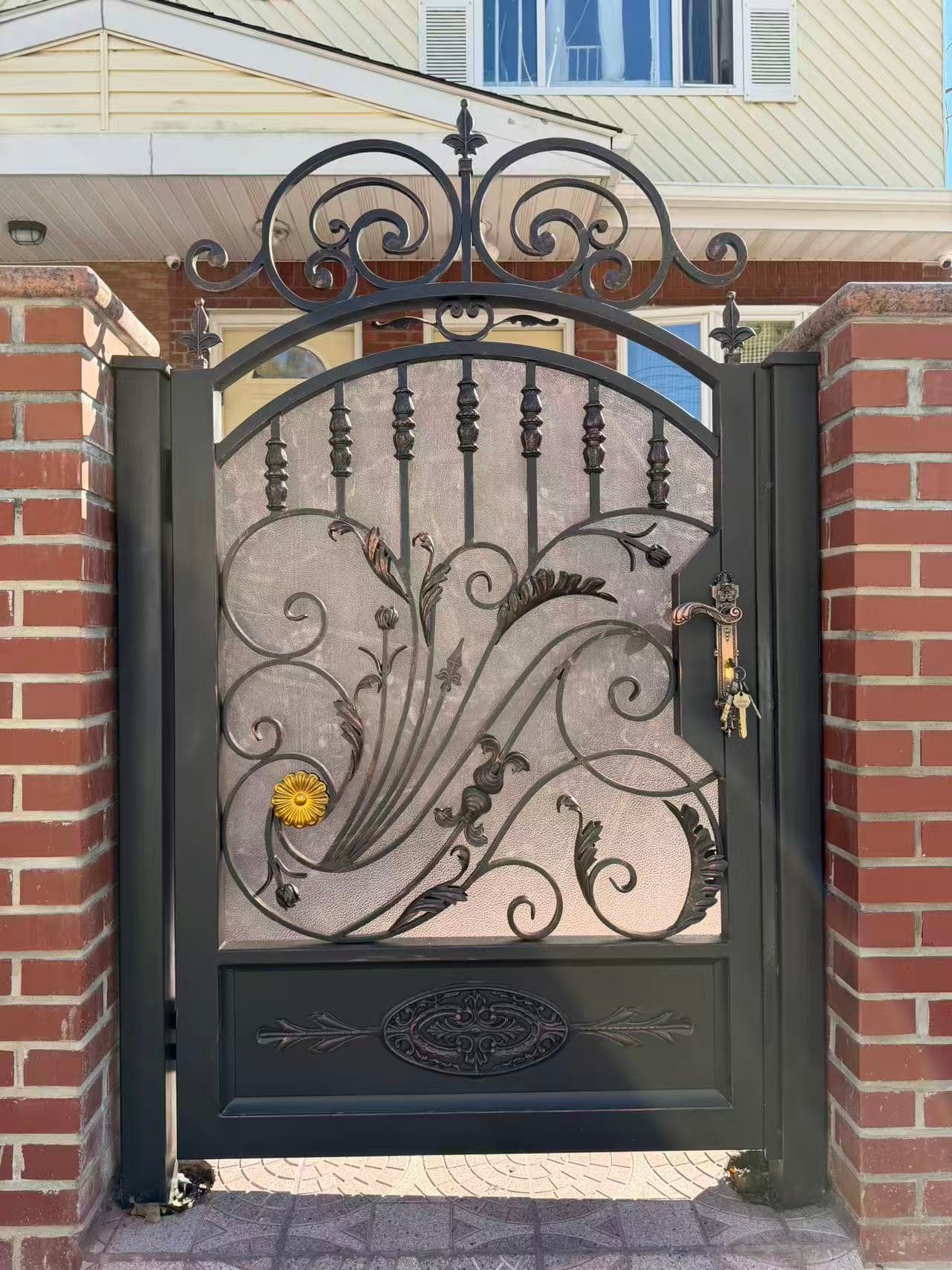 e027662a63b74ee6dce5d9b5d88baa5d — #P-0687 — GATE — Custom Iron Works by JYC Steel NYC
