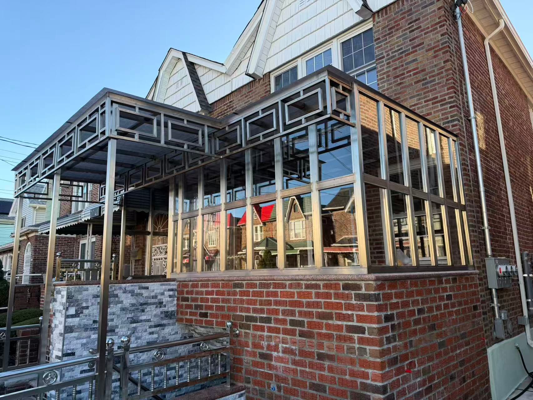 99749ccb7c0c63c3a41011694e563d76 — #P-0719 — SUNROOM — Custom Iron Works by JYC Steel NYC