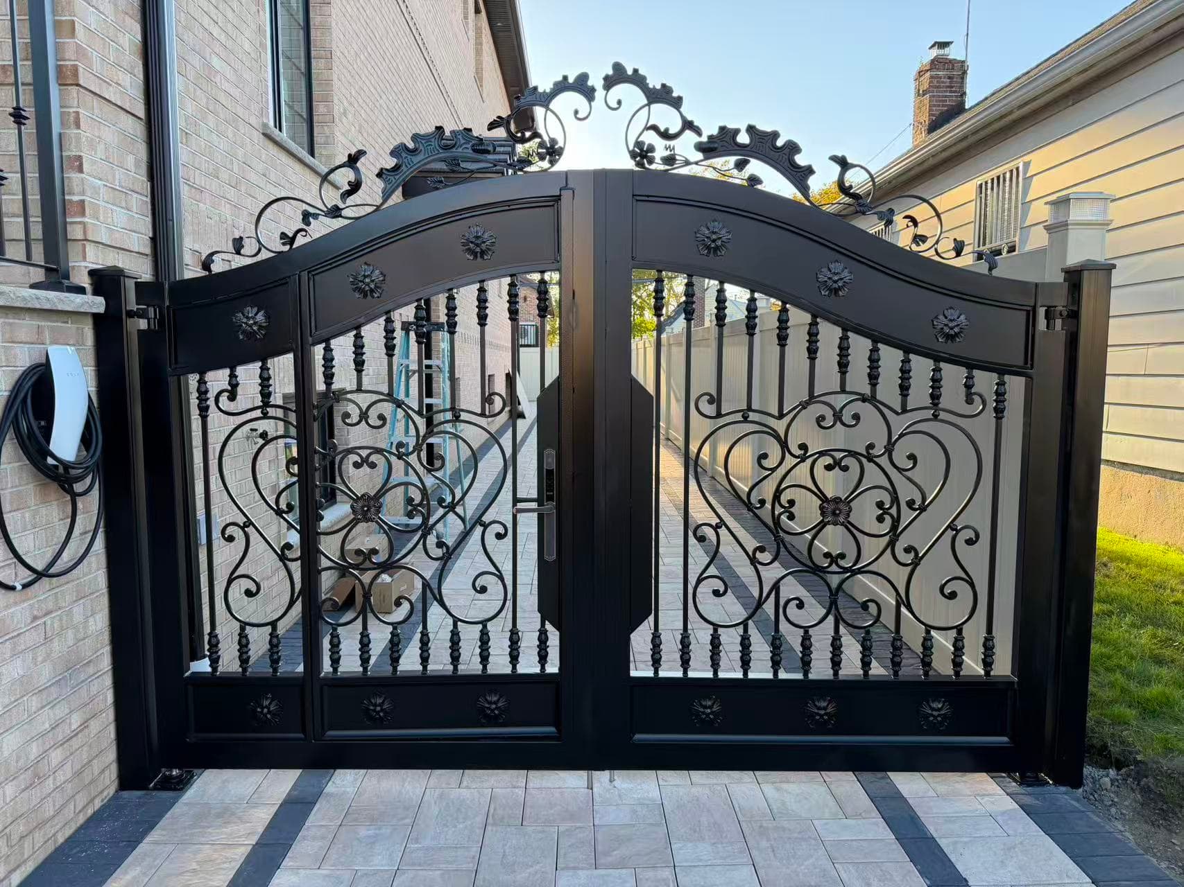 a3d969d9361f21fce39721cfe7e7566e — #P-0723 — GATE — Custom Iron Works by JYC Steel NYC