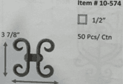 Four-Bend Elbow Small Flower