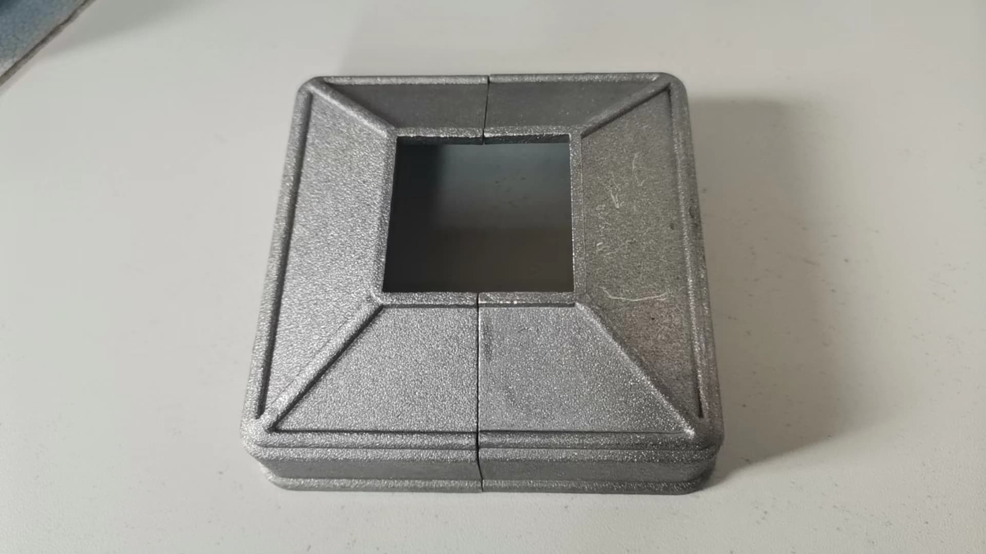 Square Pipe Base Flange Cover