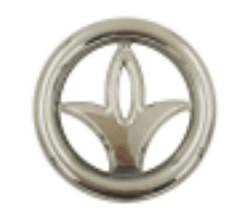 Small Orchid 100mm 0.5 Silver (1pc)