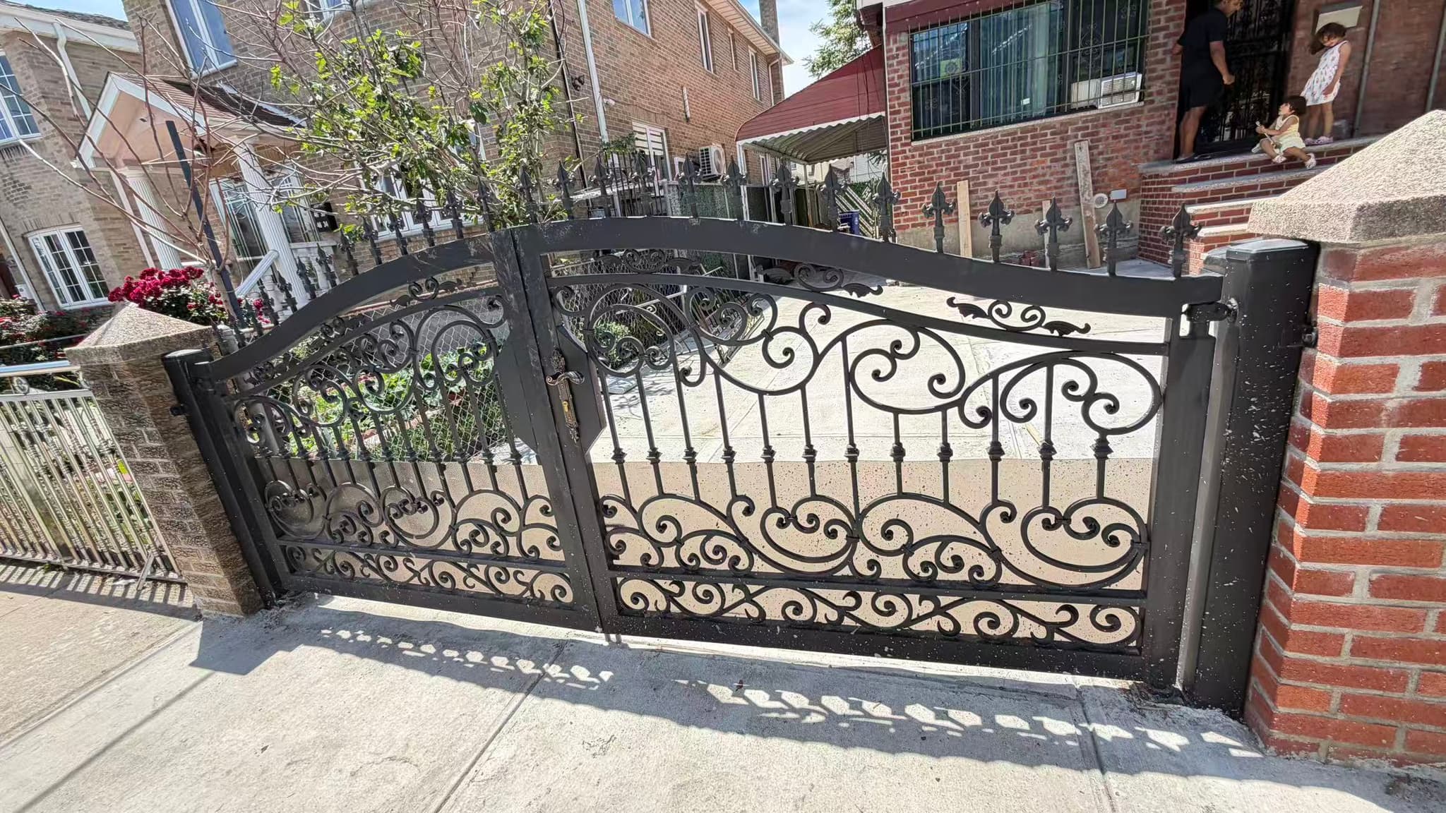 bd0c71f683dd207bb7cf439d707b427b — #P-0275 — GATE — Custom Iron Works by JYC Steel NYC
