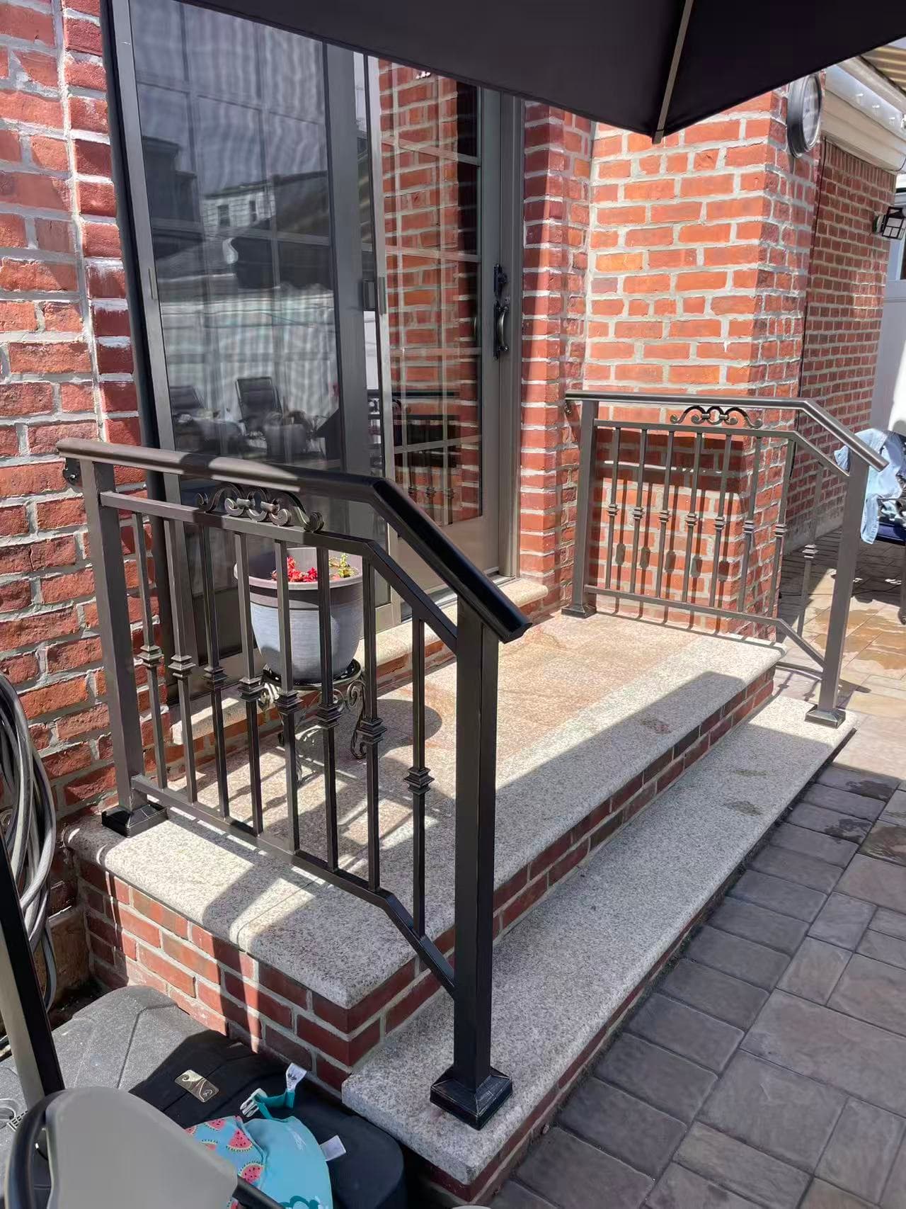 1fa0ca121a59c13b6b8fe26a0bc5ebc5 — #P-0278 — RAIL — Custom Iron Works by JYC Steel NYC