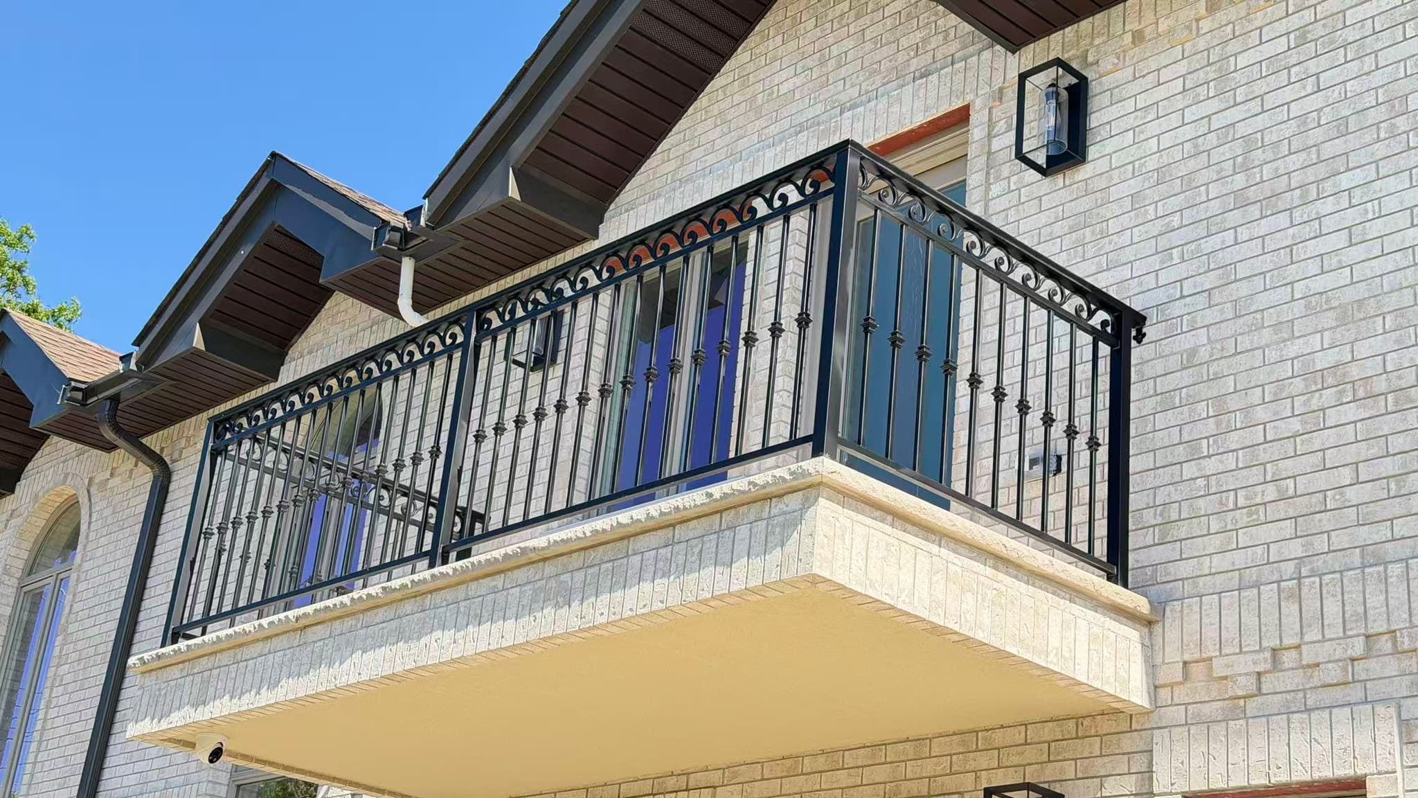 349d913a7fcfc312efc0c627953f90d4 — #P-0299 — BALCONY — Custom Iron Works by JYC Steel NYC