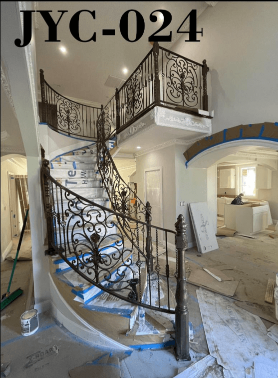 f55dd73b60e3476f41cd69837636be6a — #P-0319 — RAIL — Custom Iron Works by JYC Steel NYC