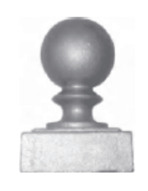 Round Ball Cap Inner Diameter 4 Inches