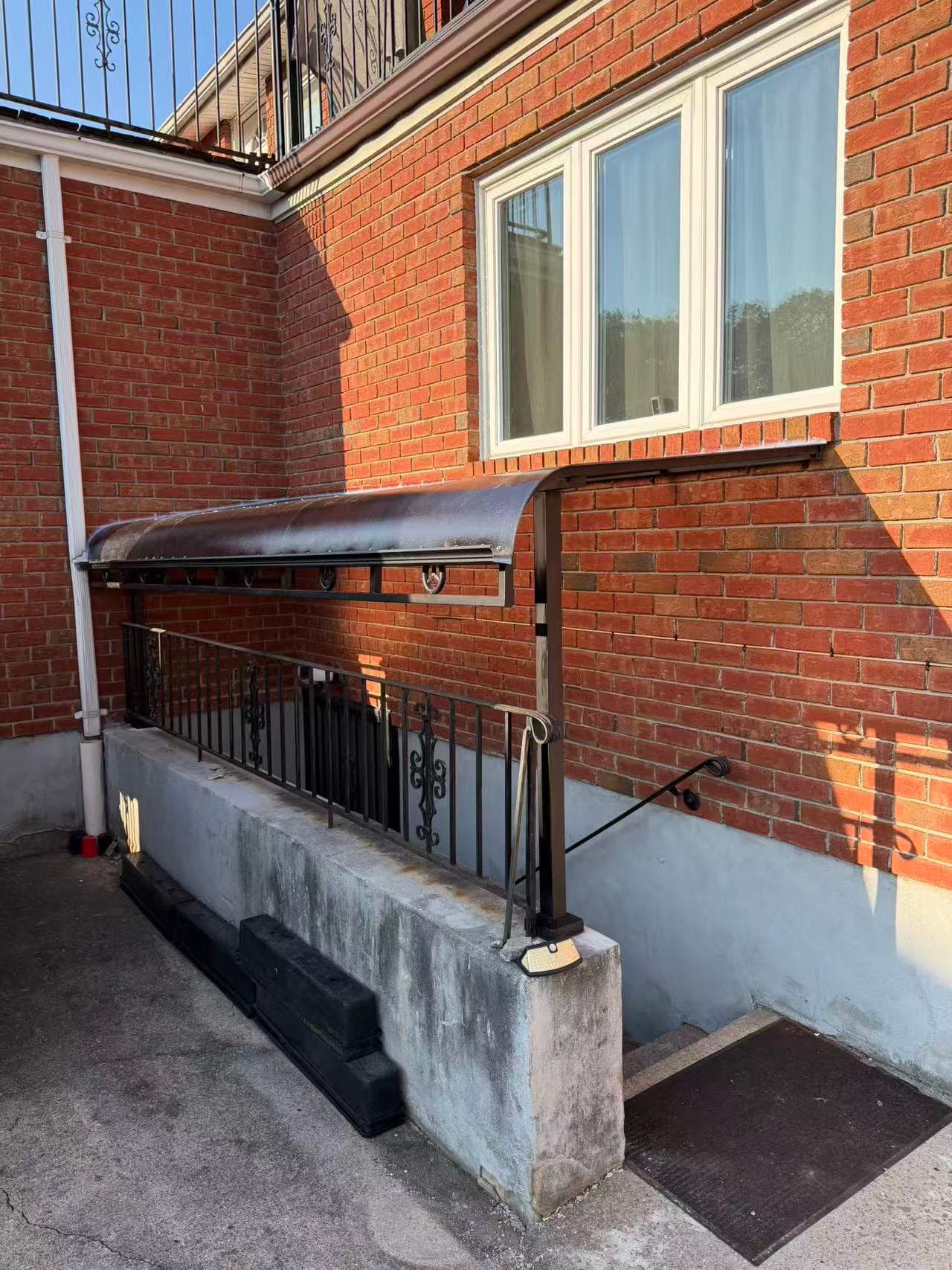 3879342f5c126bda1b8319c66c35f727 — #P-0397 — AWNING — Custom Iron Works by JYC Steel NYC