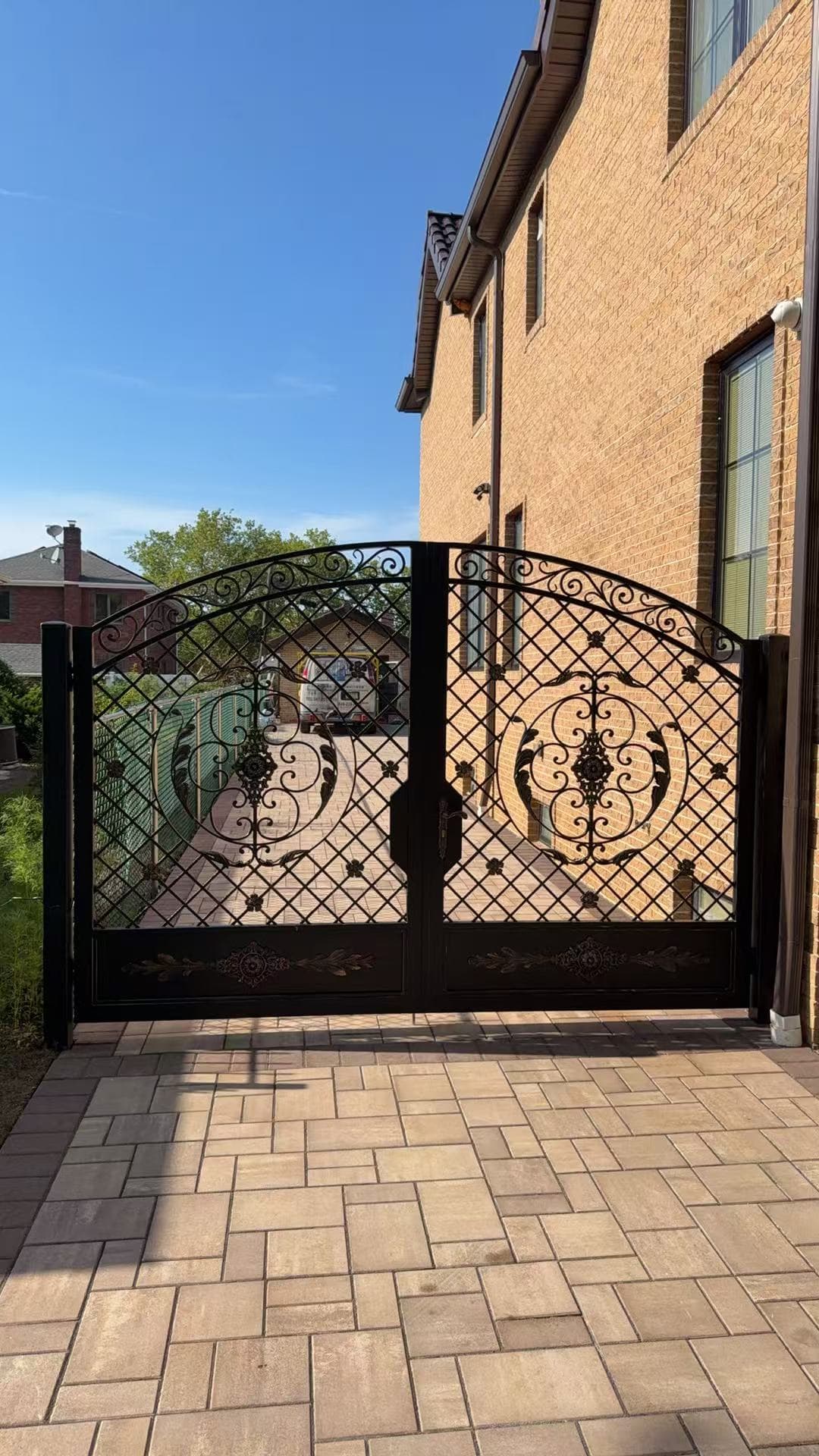 fb391e7eedb3a703a401c940029695fa — #P-0411 — GATE — Custom Iron Works by JYC Steel NYC