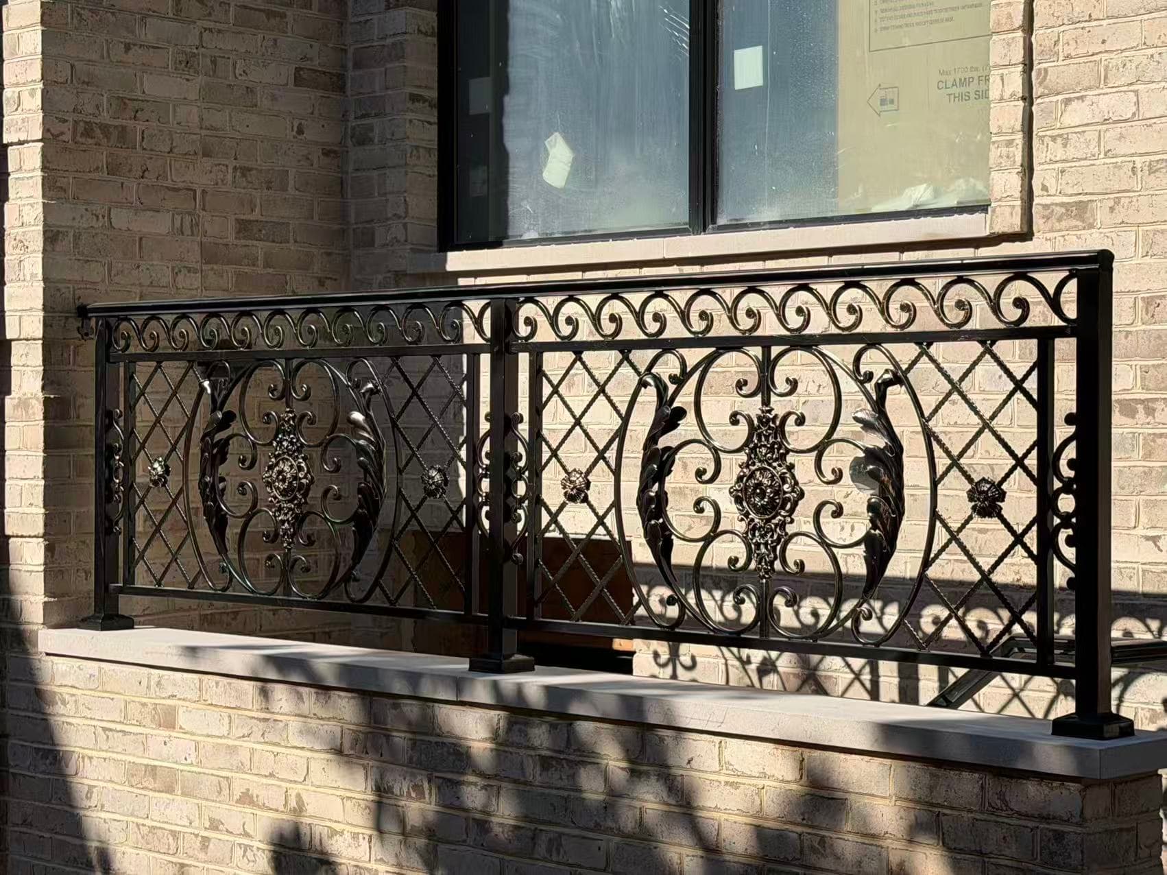 f90de7b4794b00c853e510b3013cab9d — #P-0422 — BALCONY — Custom Iron Works by JYC Steel NYC