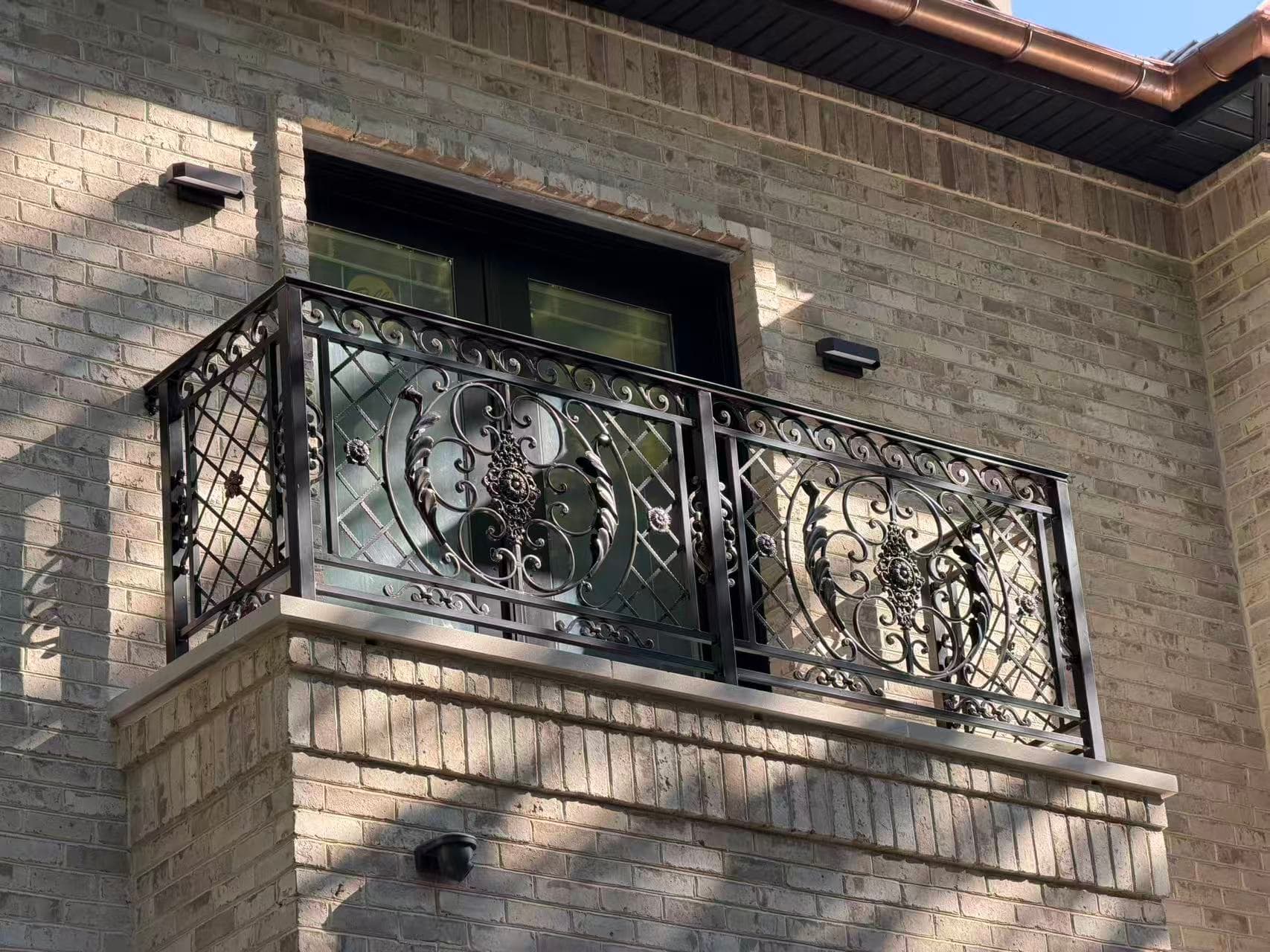 cf51265e03b17ba033a816eb1ac8ca1f — #P-0426 — BALCONY — Custom Iron Works by JYC Steel NYC