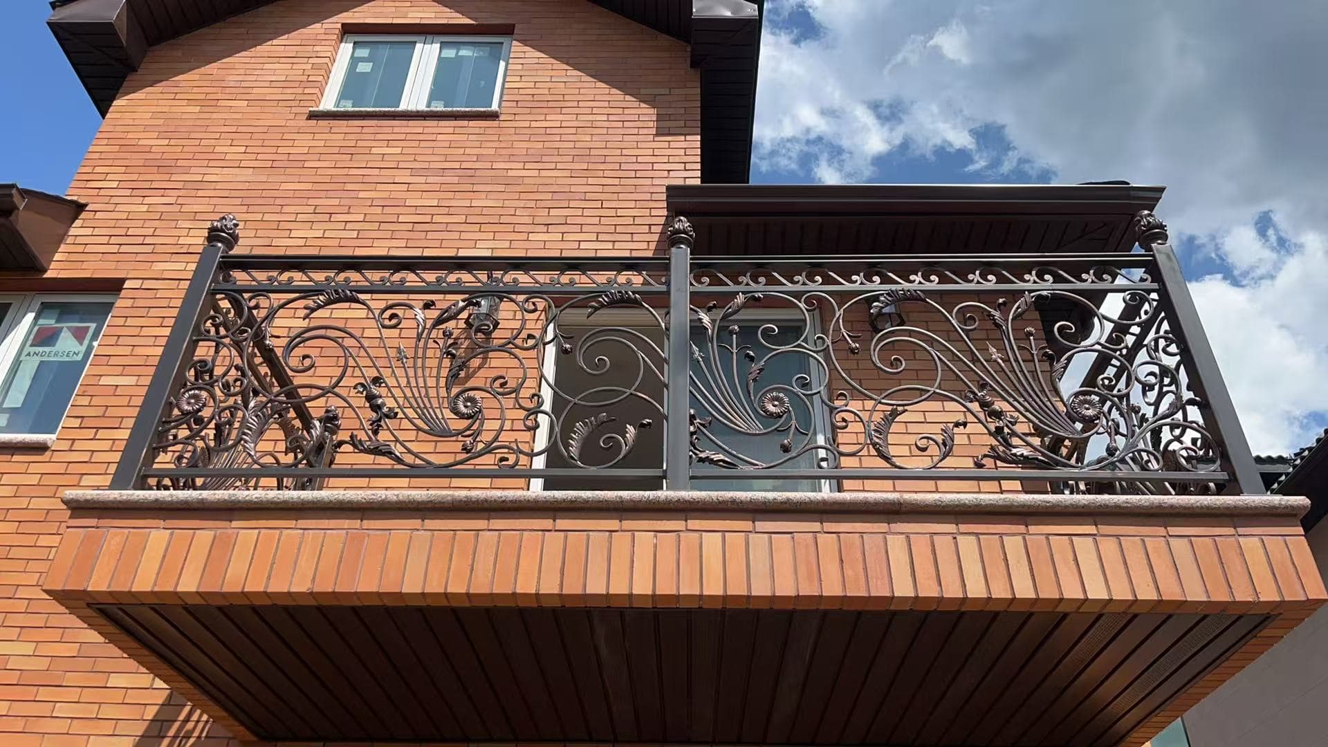 7c6e2330f3ee531d8dbfe57b0d1f8125 — #P-0443 — BALCONY — Custom Iron Works by JYC Steel NYC