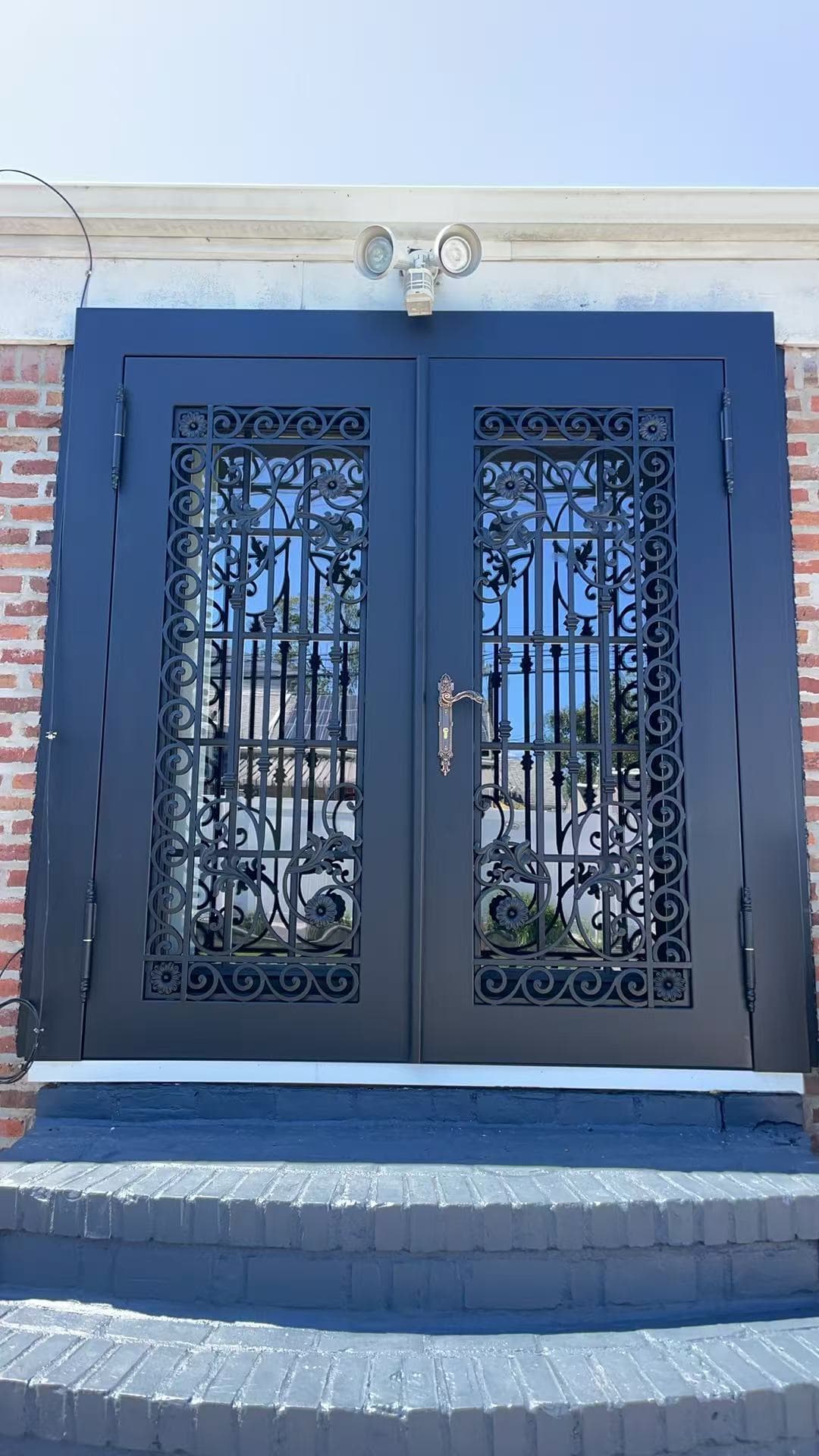 51d7134336848b1c47d0f72be5ce4cd2 — #P-0446 — DOOR — Custom Iron Works by JYC Steel NYC