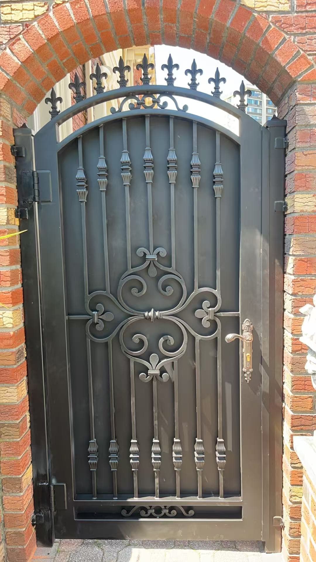 073f844d8c41c2a1d33029829f663010 — #P-0447 — GATE — Custom Iron Works by JYC Steel NYC