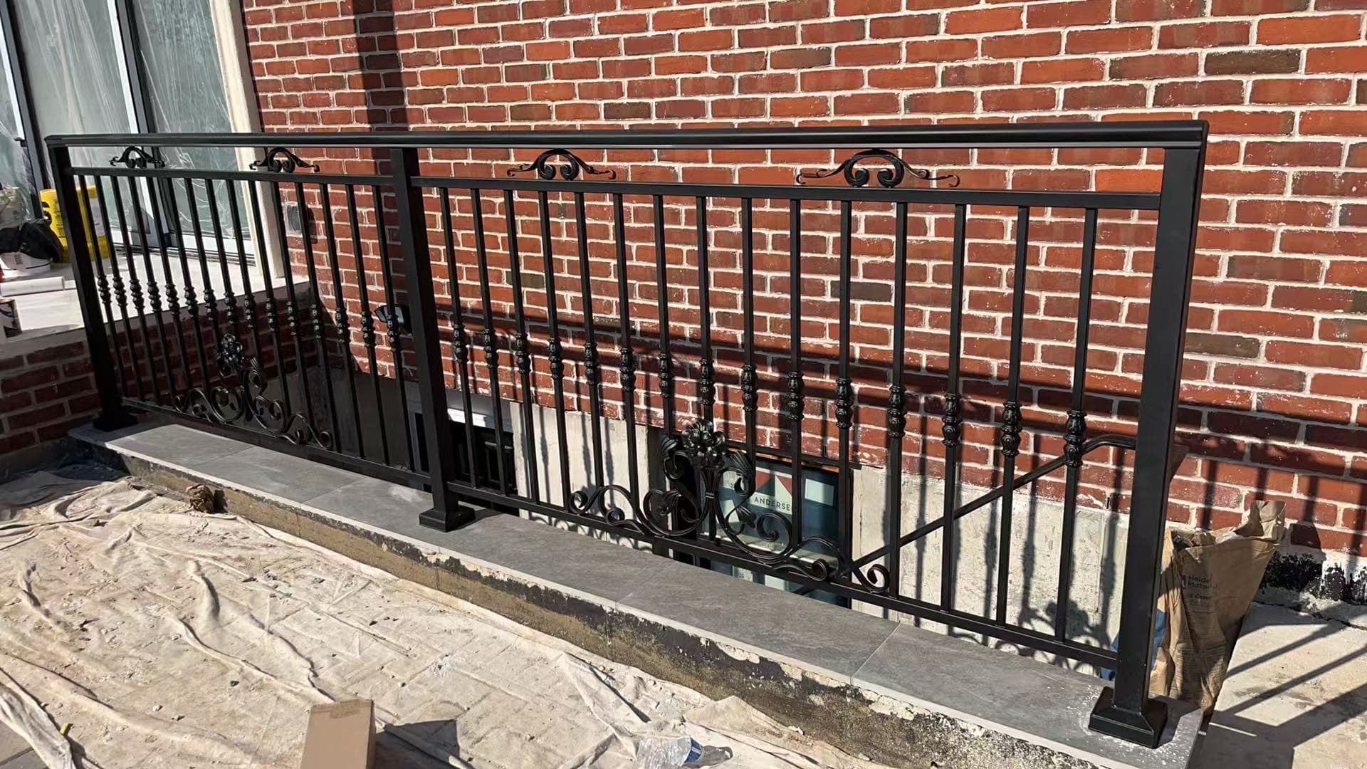 a0b8d431da4975e728660c643bba840f — #P-0456 — FENCE — Custom Iron Works by JYC Steel NYC