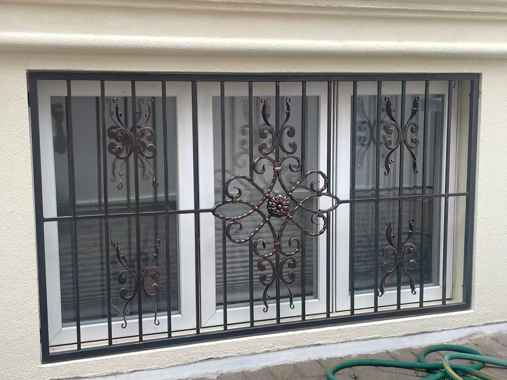 701338aec28491c5706a8b33eca626d6 — #P-0487 — WINDOW GUARD — Custom Iron Works by JYC Steel NYC