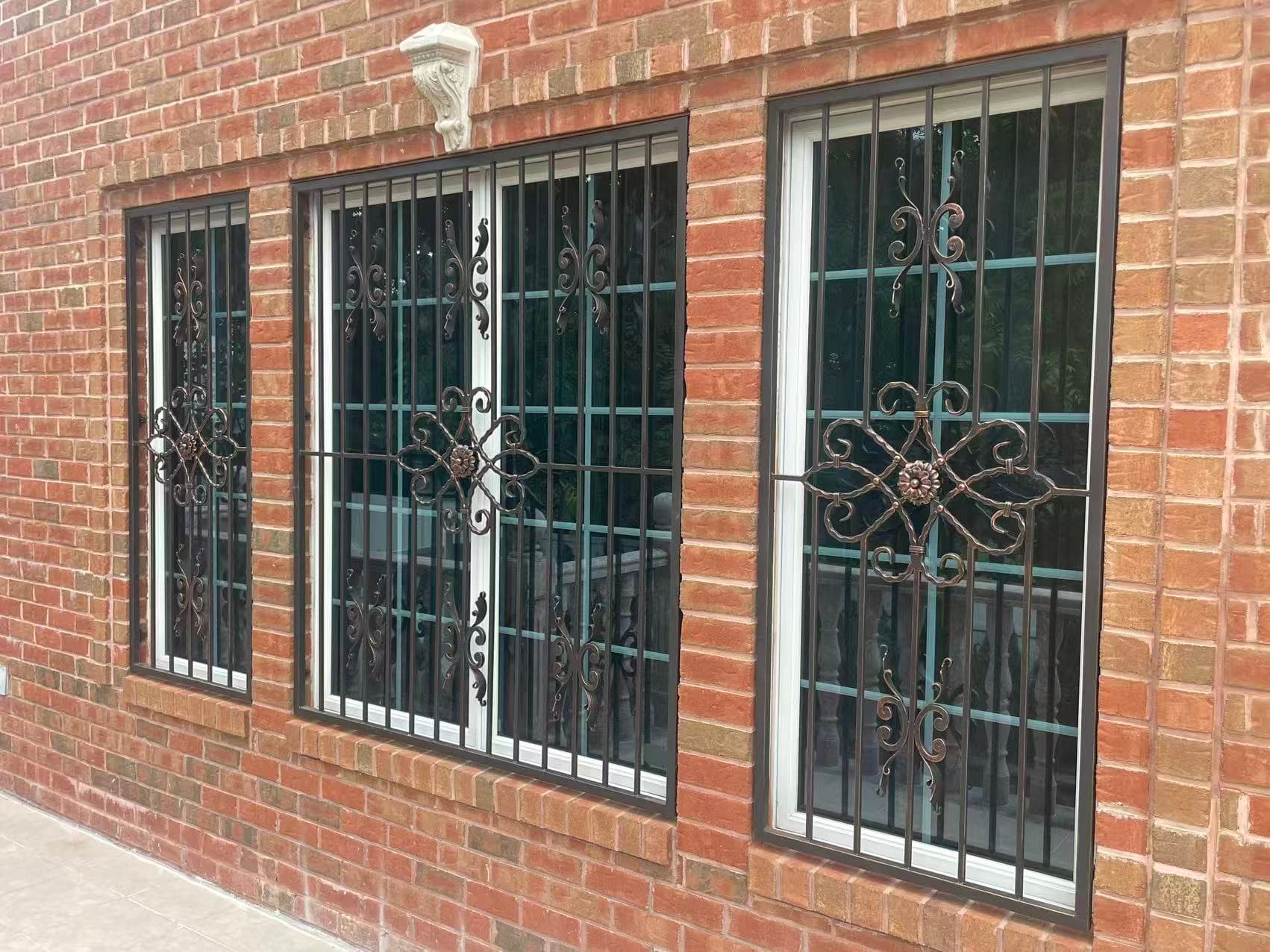 99416c8ec392cc97e617a9b21f9de452 — #P-0488 — WINDOW GUARD — Custom Iron Works by JYC Steel NYC