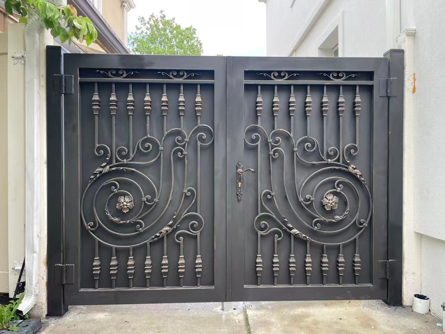 8461e8ba5251c63cb75b24cef32090fe — #P-0496 — GATE — Custom Iron Works by JYC Steel NYC