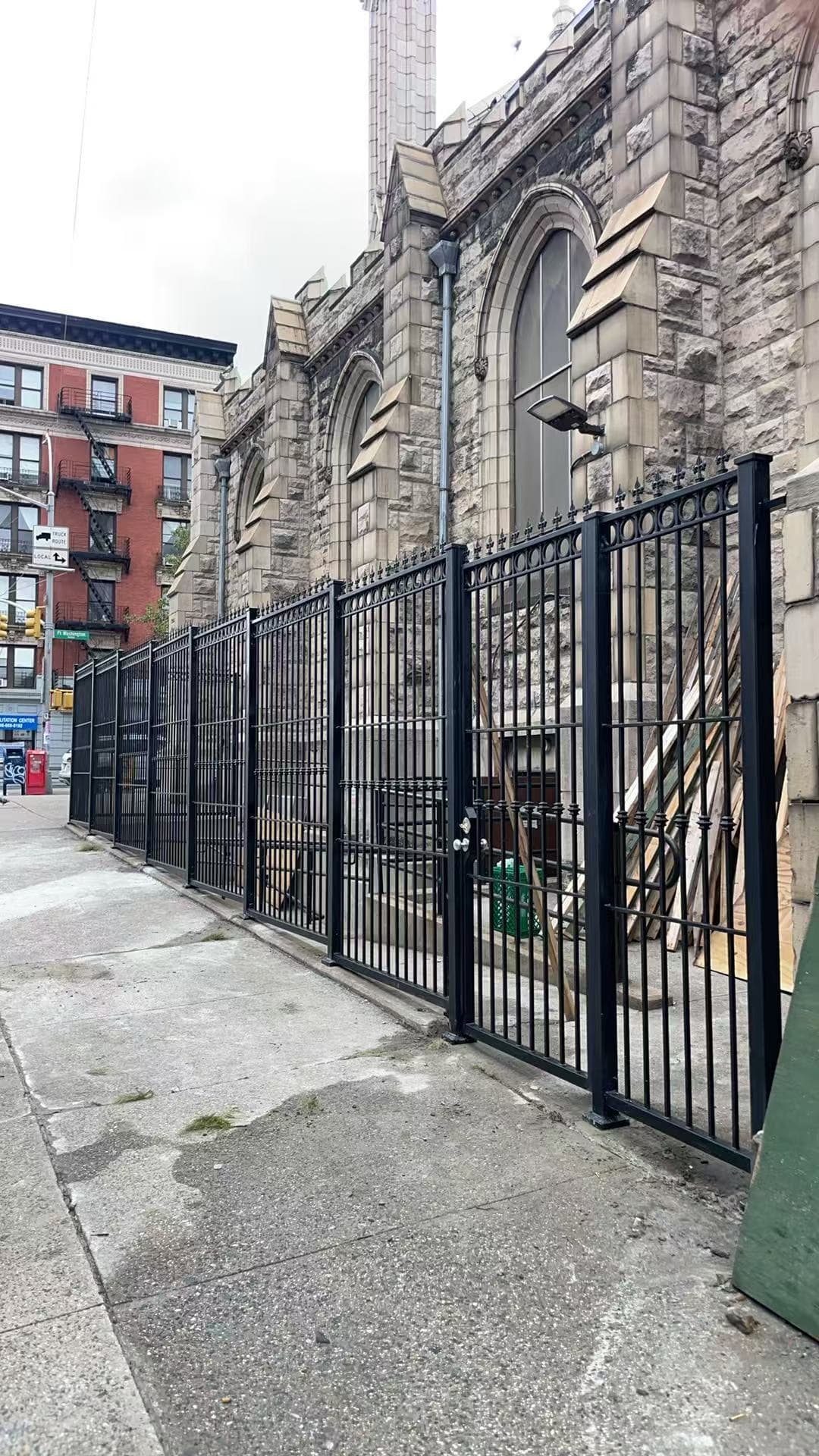63c6d1eafdfa3c041a9a26ff377f0f74 — #P-0517 — FENCE — Custom Iron Works by JYC Steel NYC