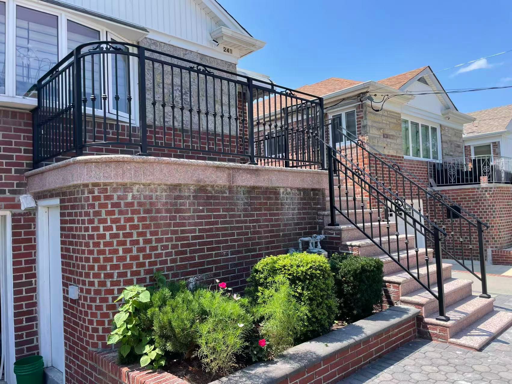 2b2c701351c29d825f9f9f2834c81636 — #P-0523 — BALCONY — Custom Iron Works by JYC Steel NYC