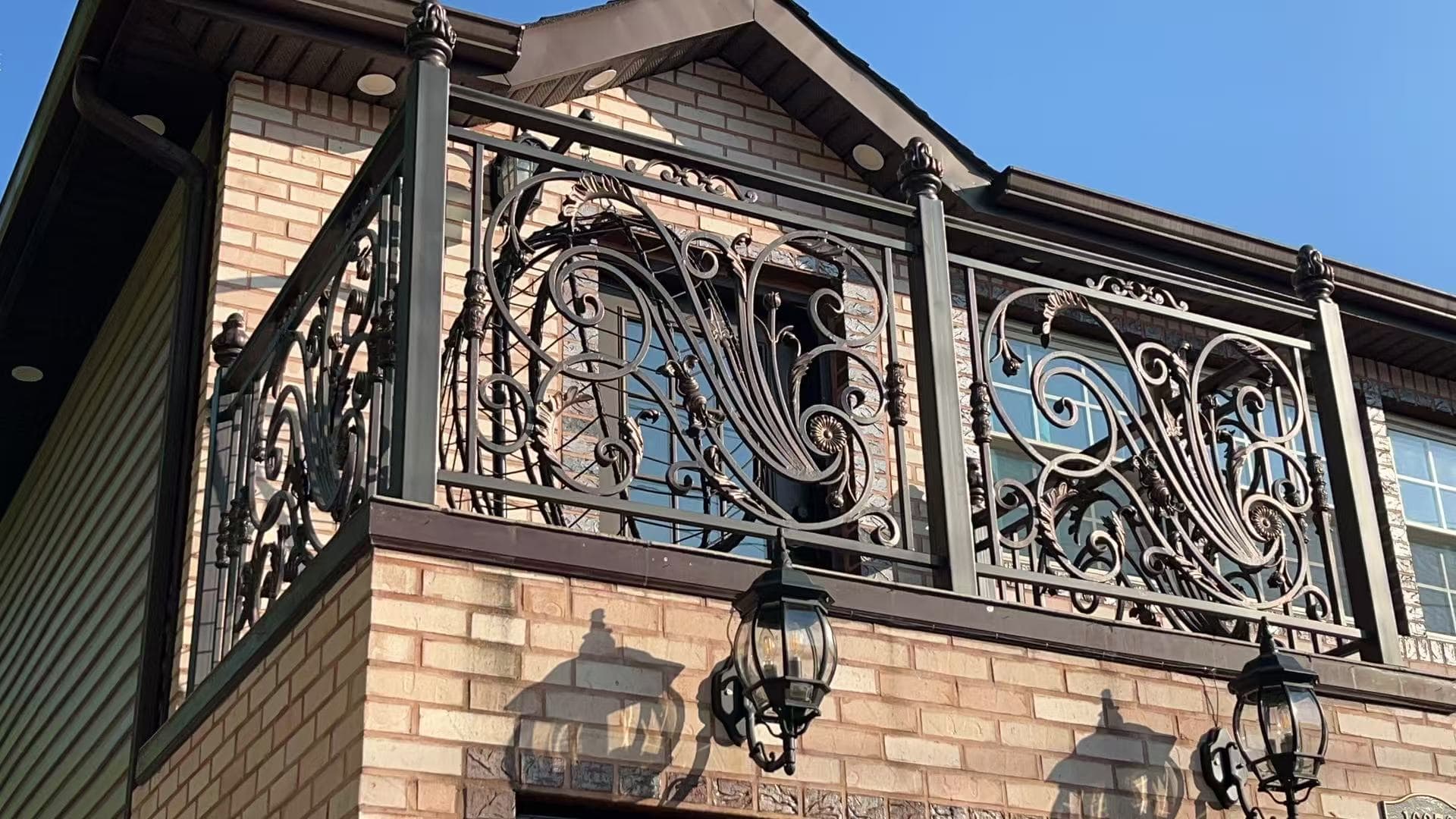7e59f600b115194bb74c6a7dbb4564c8 — #P-0525 — BALCONY — Custom Iron Works by JYC Steel NYC
