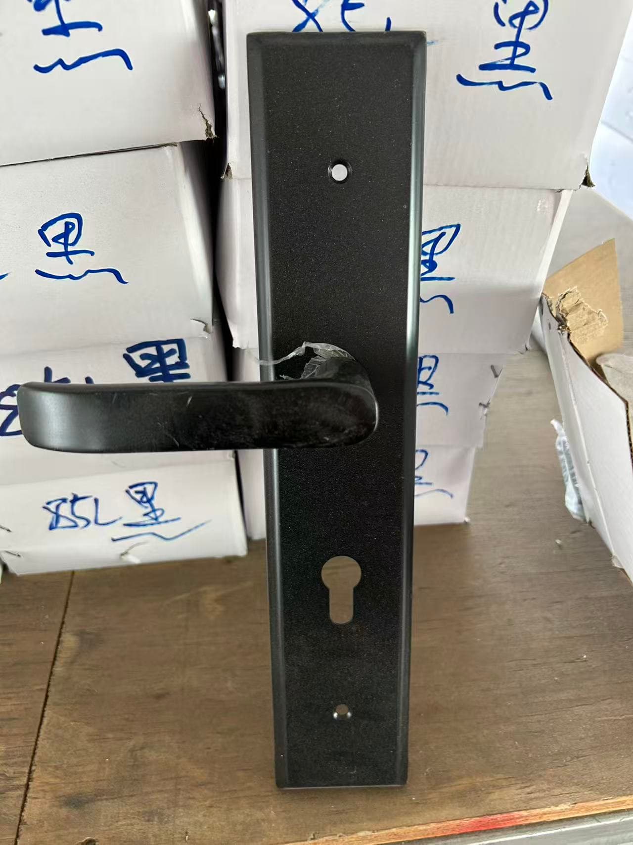 85 Stainless Steel Handle Black