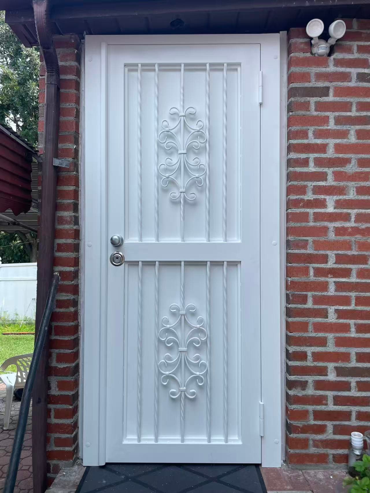 5cf0baee11eb86df1d5706ed3625e425 — #P-0533 — DOOR — Custom Iron Works by JYC Steel NYC