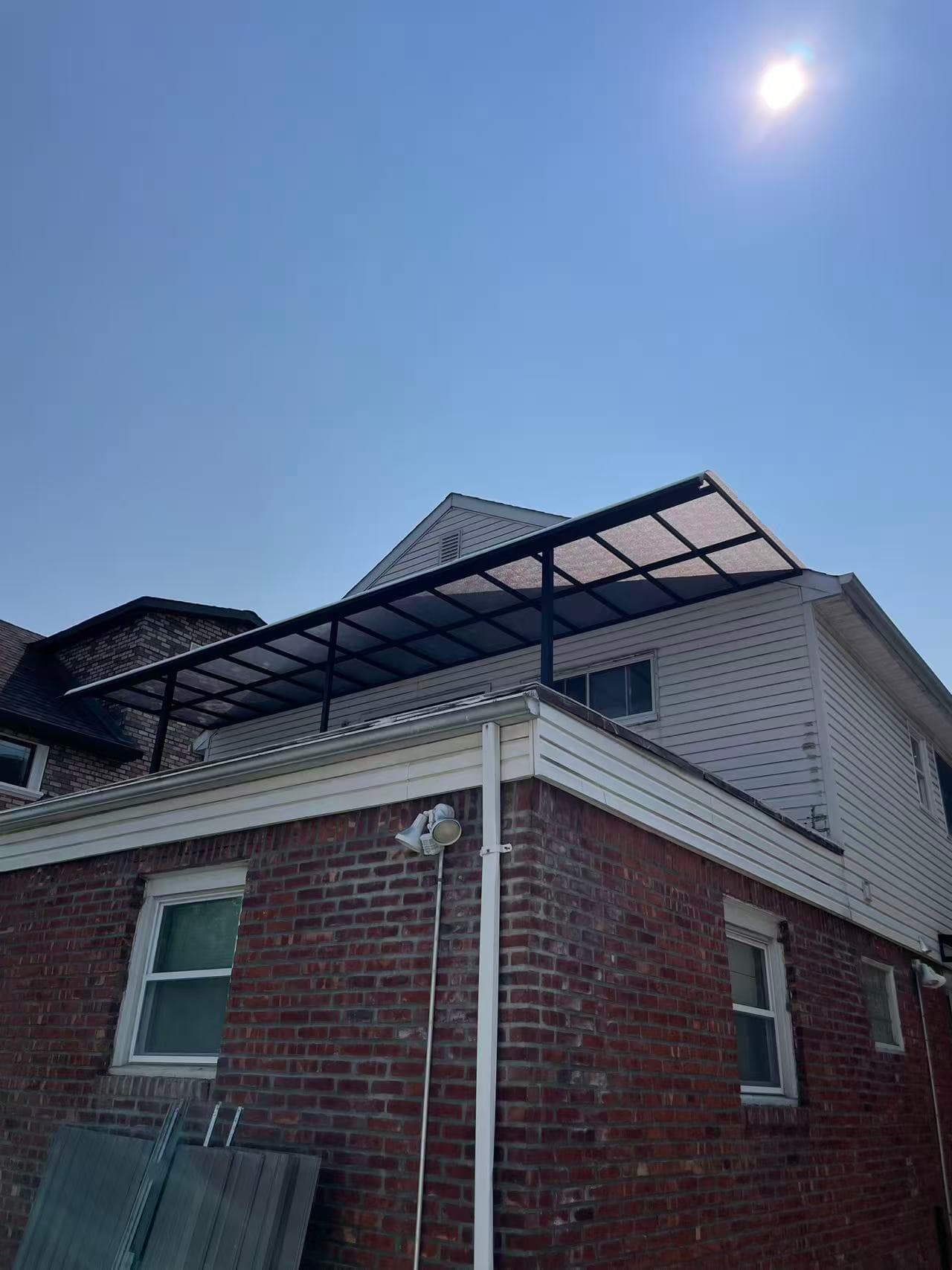 440f8a9ce021eaca4b6b9835c326f72e — #P-0539 — AWNING — Custom Iron Works by JYC Steel NYC
