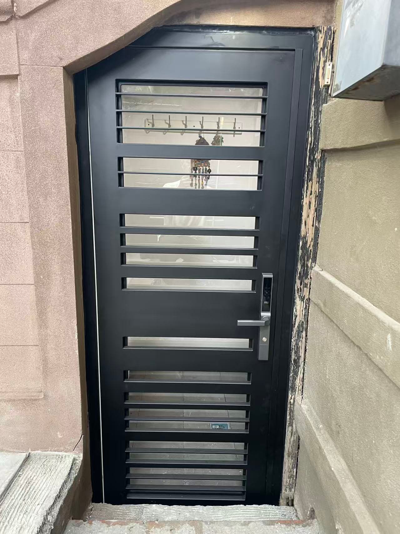 9e9db80aa643d68ad1f13789221eb11e — #P-0578 — DOOR — Custom Iron Works by JYC Steel NYC