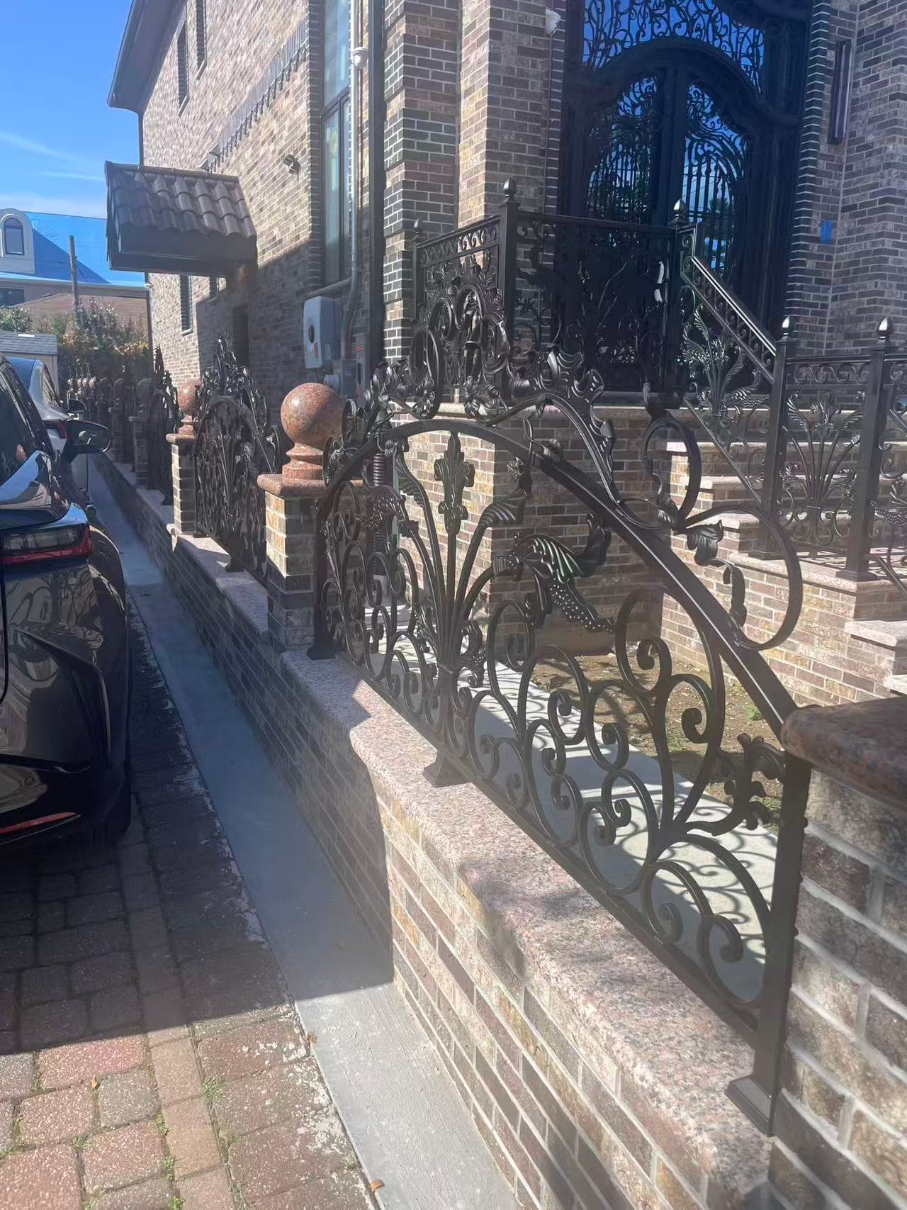 86cb82da811b7e0191b7df6b8d5b7e2e — #P-0583 — FENCE — Custom Iron Works by JYC Steel NYC