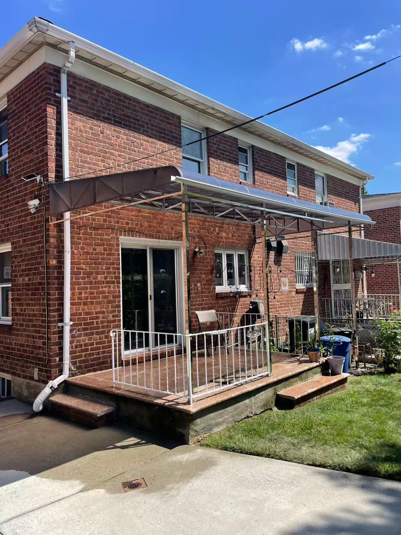 5205bb264d0c1ff9b2be3a8e9af2c1d4 — #P-0589 — AWNING — Custom Iron Works by JYC Steel NYC