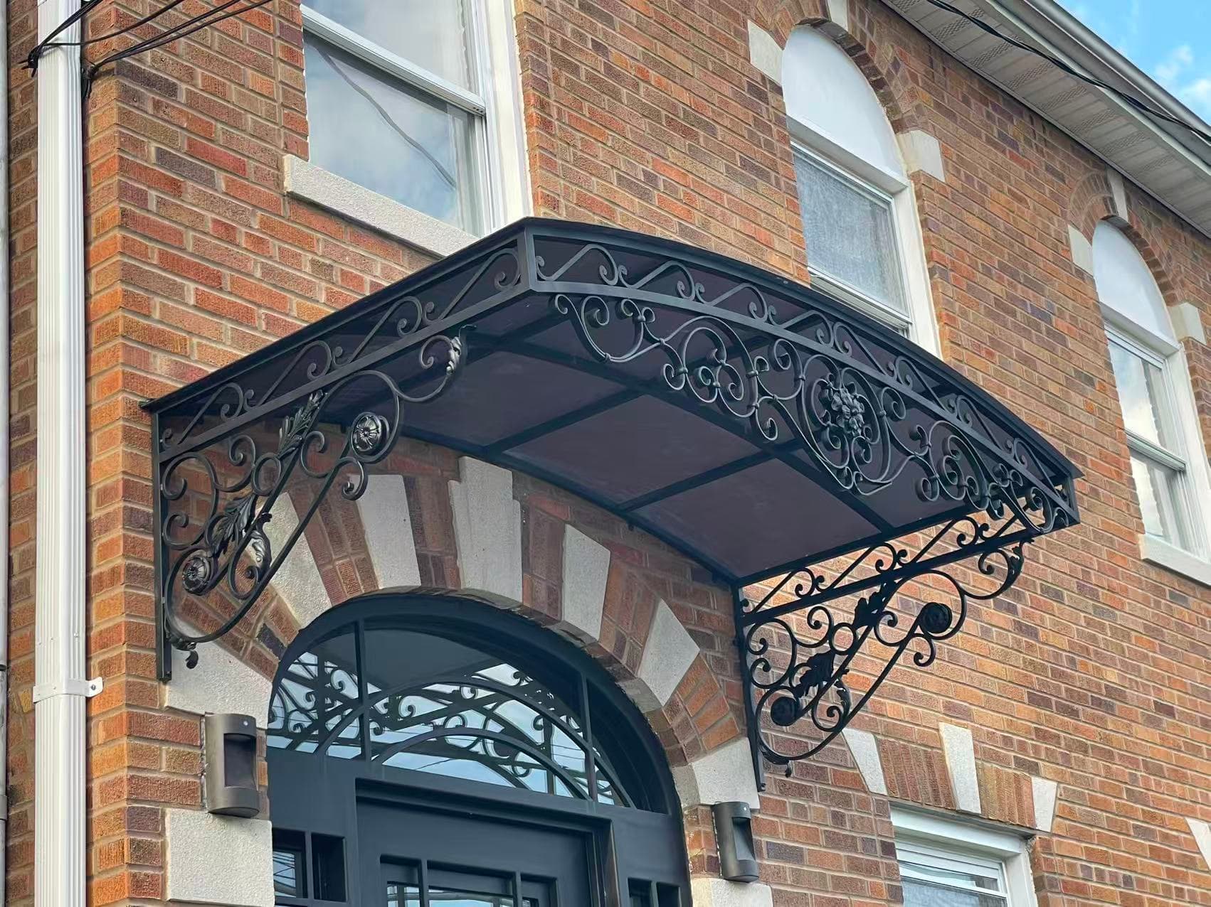 a3614a25716cf461979854e36e9e09db — #P-0590 — AWNING — Custom Iron Works by JYC Steel NYC