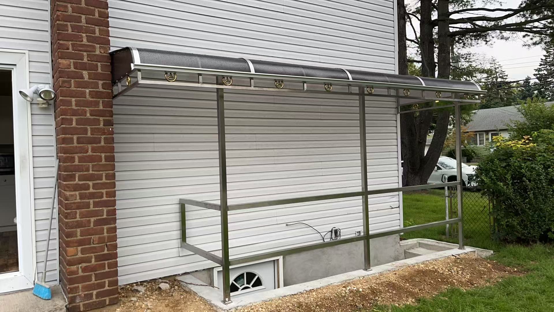 df590487f687b0bf3db1e3c936c06f57 — #P-0593 — AWNING — Custom Iron Works by JYC Steel NYC