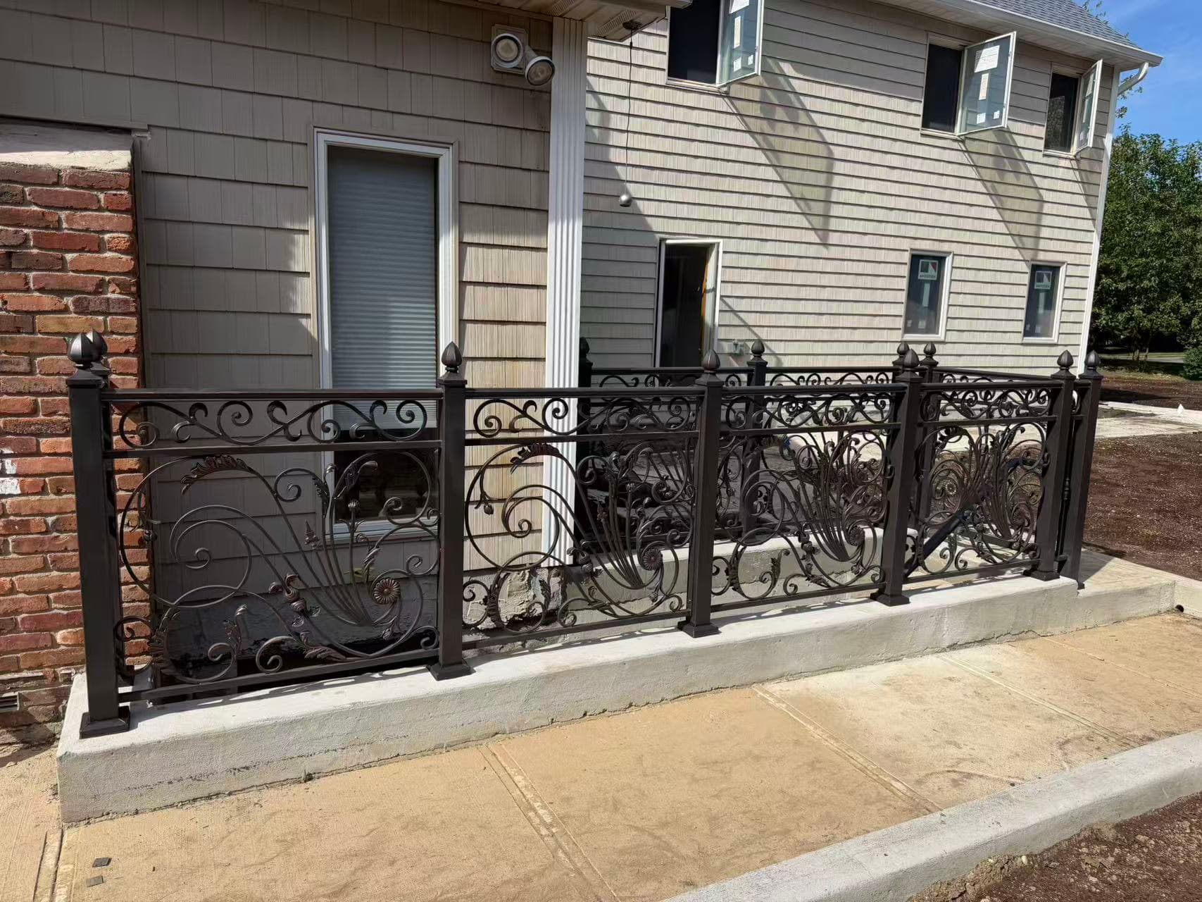 552e6a2ba9329e9799468784aa4b9497 — #P-0621 — FENCE — Custom Iron Works by JYC Steel NYC