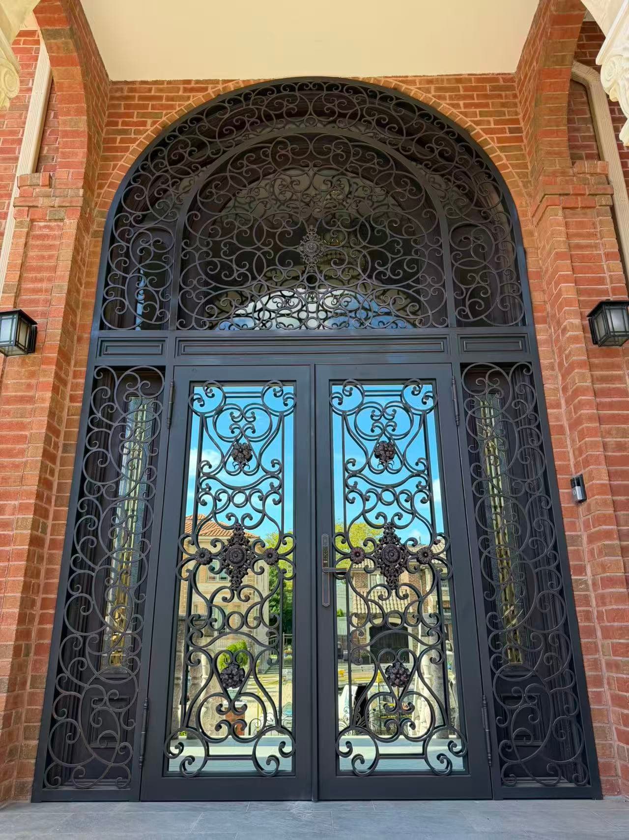 4bee481dab8e4b8103c3844adfb1dd7f — #P-0661 — DOOR — Custom Iron Works by JYC Steel NYC