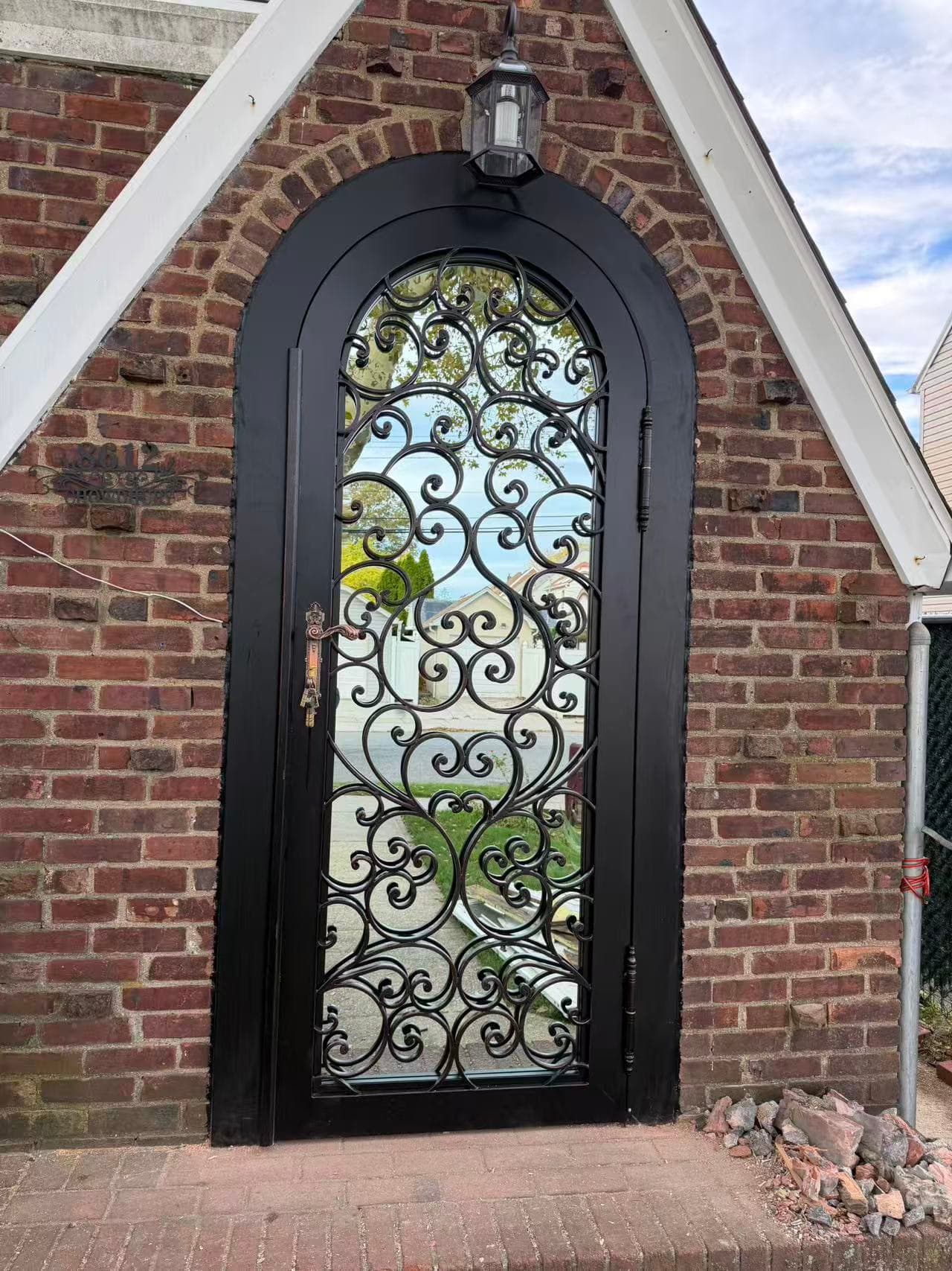 af5da9eddbfa100f1ab444db62d90af9 — #P-0718 — DOOR — Custom Iron Works by JYC Steel NYC