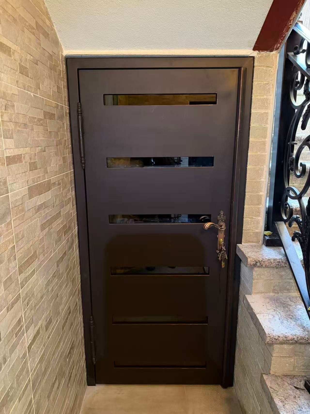 224151df6246d40a83ba6c5f724e93c6 — #P-0724 — DOOR — Custom Iron Works by JYC Steel NYC