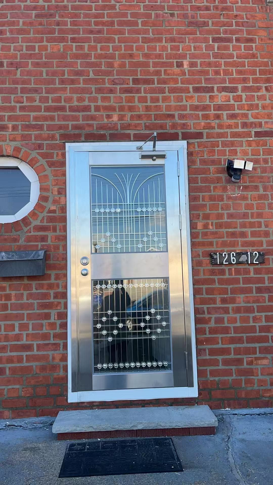 cc6289a14d8c79141dc9f7cd79f89a50 — #P-0732 — DOOR — Custom Iron Works by JYC Steel NYC